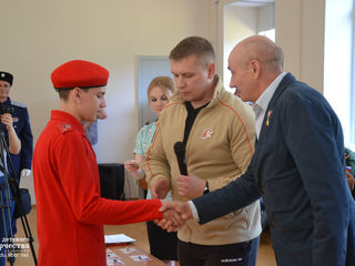 Торжественное принятие детей в ряды Юнармии